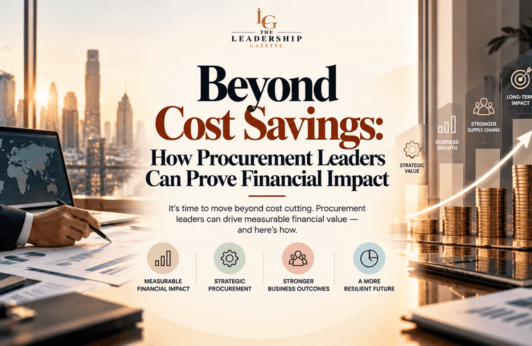 Beyond Cost Savings: How Procurement Leaders Can Prove Financial Impact